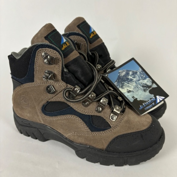 Mt. Everest Other - Mt Everest Hiking Shoes/Boots Men's 5 / Women's 7 Sierra 2 Leather Brown Mid
